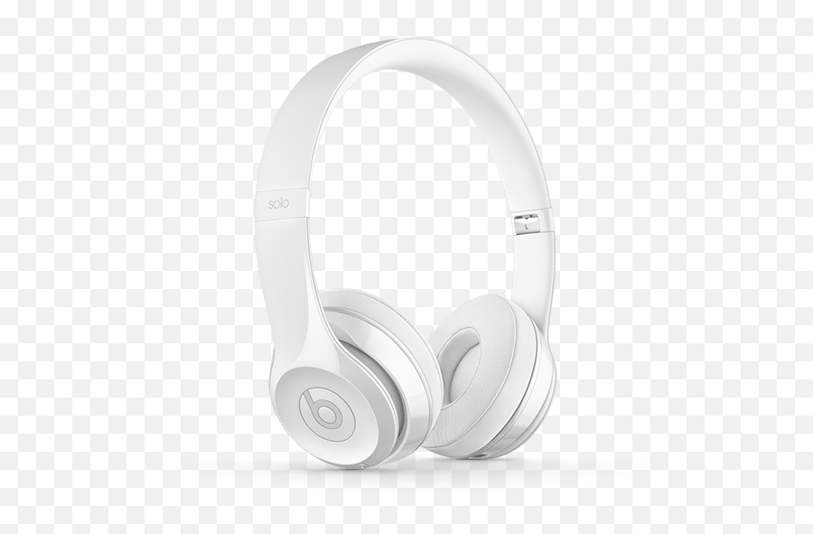 White Beats Logo - Logodix Beats By Dr Dre Solo3 Wireless Bluetooth Headphones Gloss White Png,Beats By Dre Png