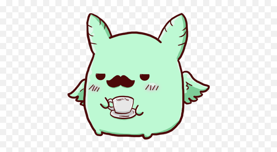 What Would Happen If Flying Mint Bunny And Whale Dude - Mint Flying Bunny Png,Blobfish Png