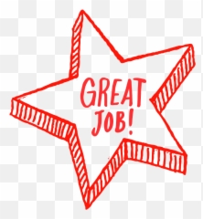 Great Job Stars Clip - Good Clipart Png