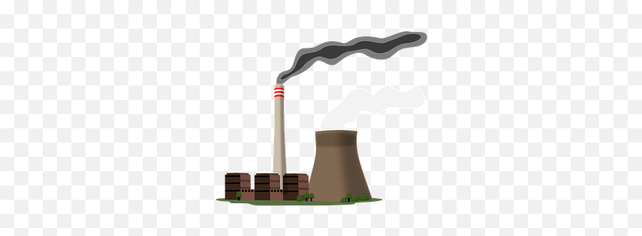 Free Coal Fired Power Plant - Coal Power Station Cartoon Png,Coal Transparent Background