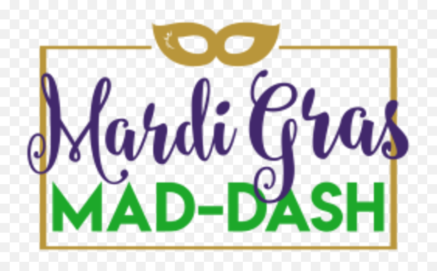 Mardi Gras Mad Dash - Georgetown Tx 1 Mile 5k Running Horizontal Png,Mardi Gras Png