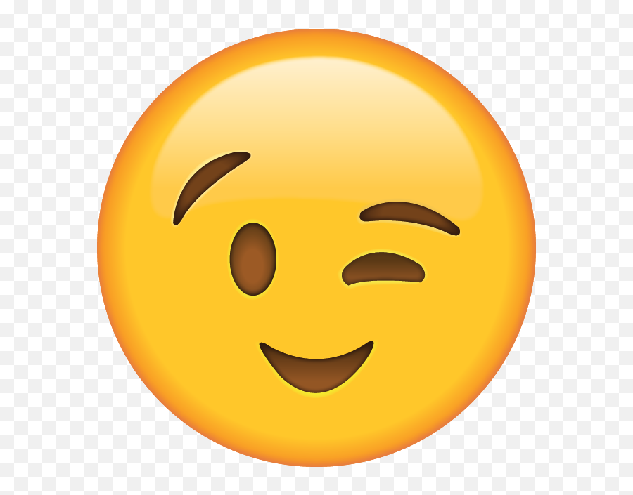 Download Wink Emoji Icon - Wink Emoji Png,Wink Emoji Png