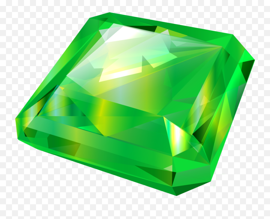 Diamond Emerald Png Image - Clipart Emerald Transparent Background,Emerald Png