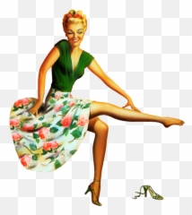 Pin Up En Png Clipart - Pinup Png,Pin Up Girl Png