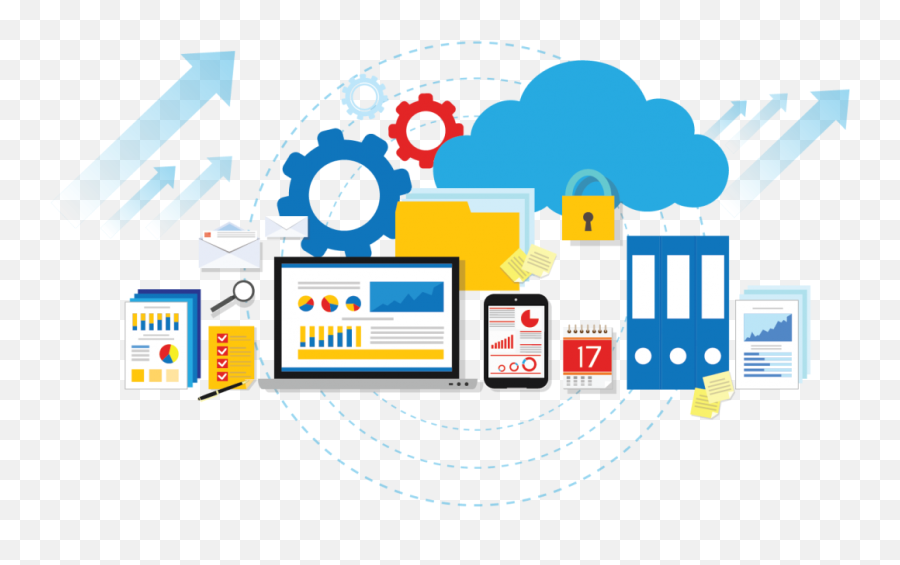 Cloud Computing Services Png Clipart - Information Technology Technology Clipart,Cloud Computing Png