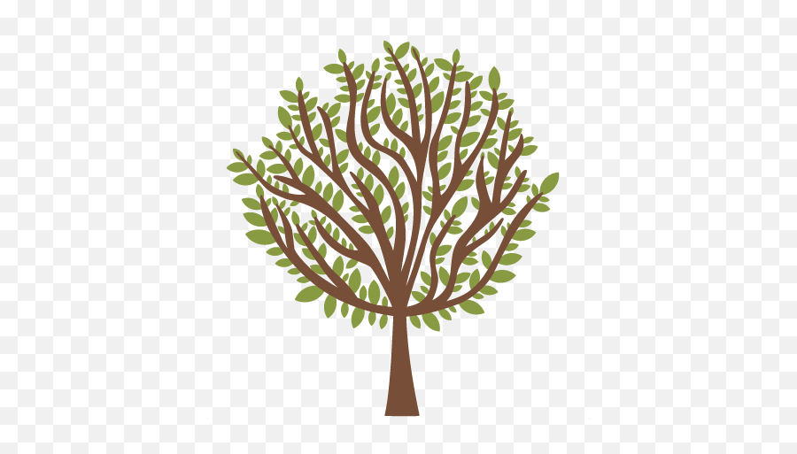 Tree Svg Cut Files For Cricut Cute Svgs - Lovely Png,Large Tree Png