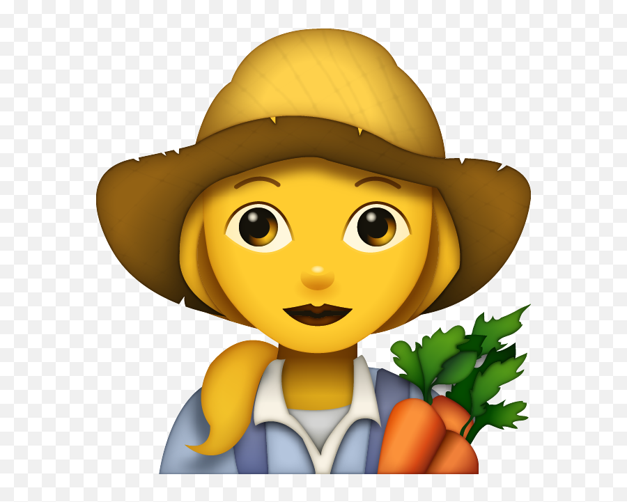 Farmer Emoji - Farmer Emoji Png,Farmer Png