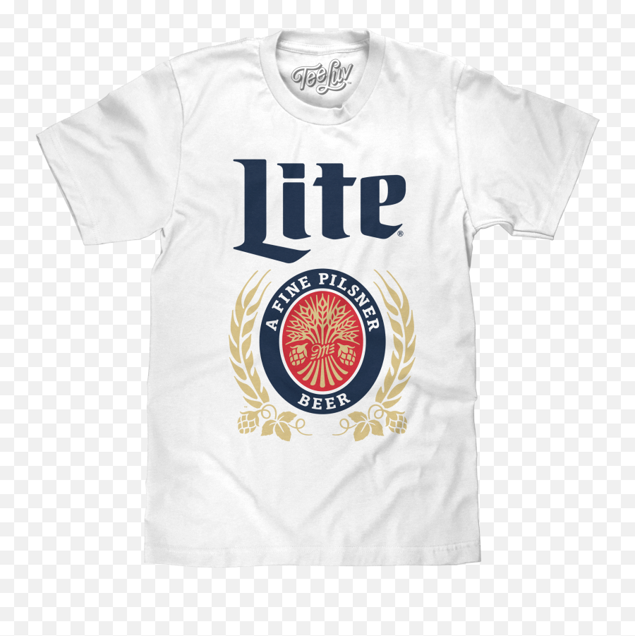 Miller Lite Logo T - Short Sleeve Png,Caifanes Logo