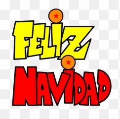 Download Feliznavidad Navidad Letras - Dragon Ball Logo Black And White Png,Feliz Navidad Png
