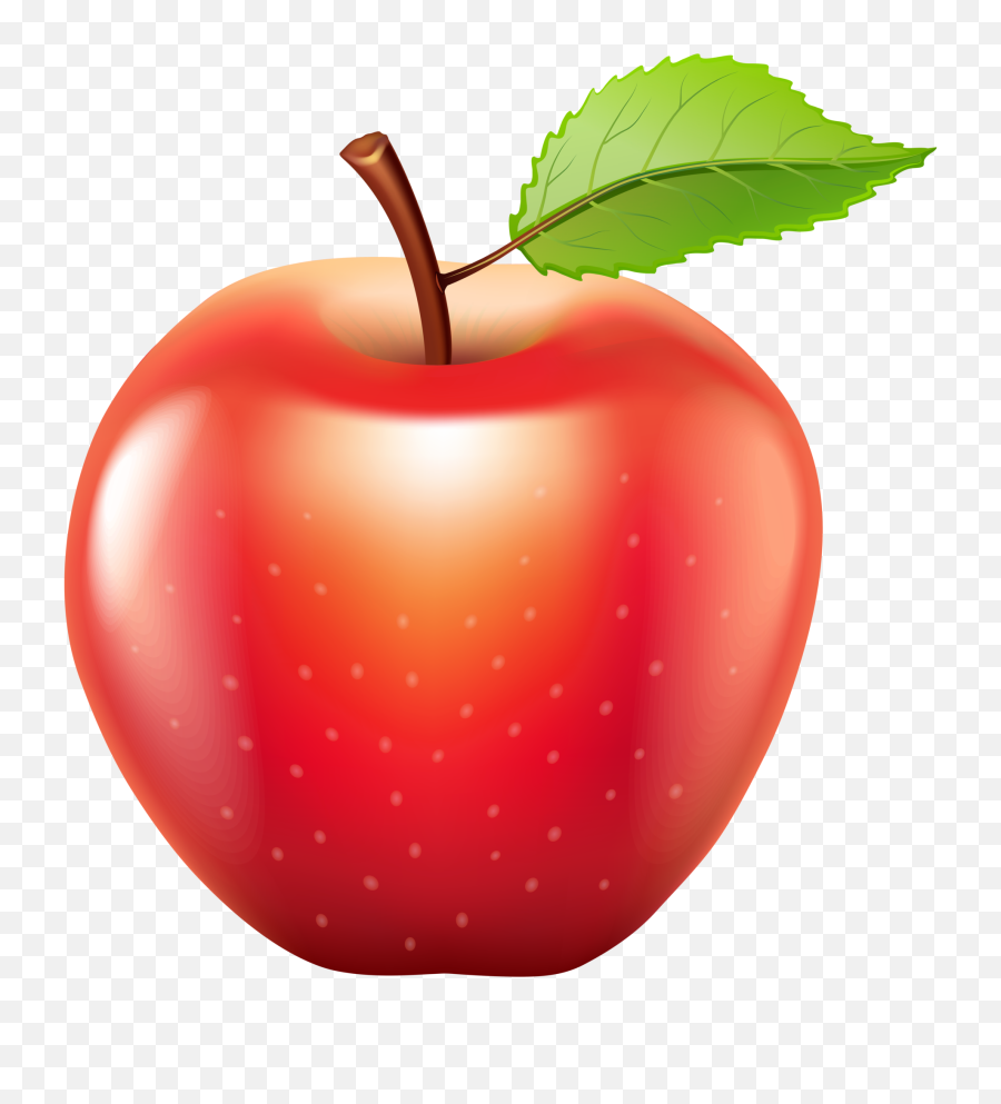 Apple Png Clip Art - Apple Clip Art Png,Apples Transparent Background