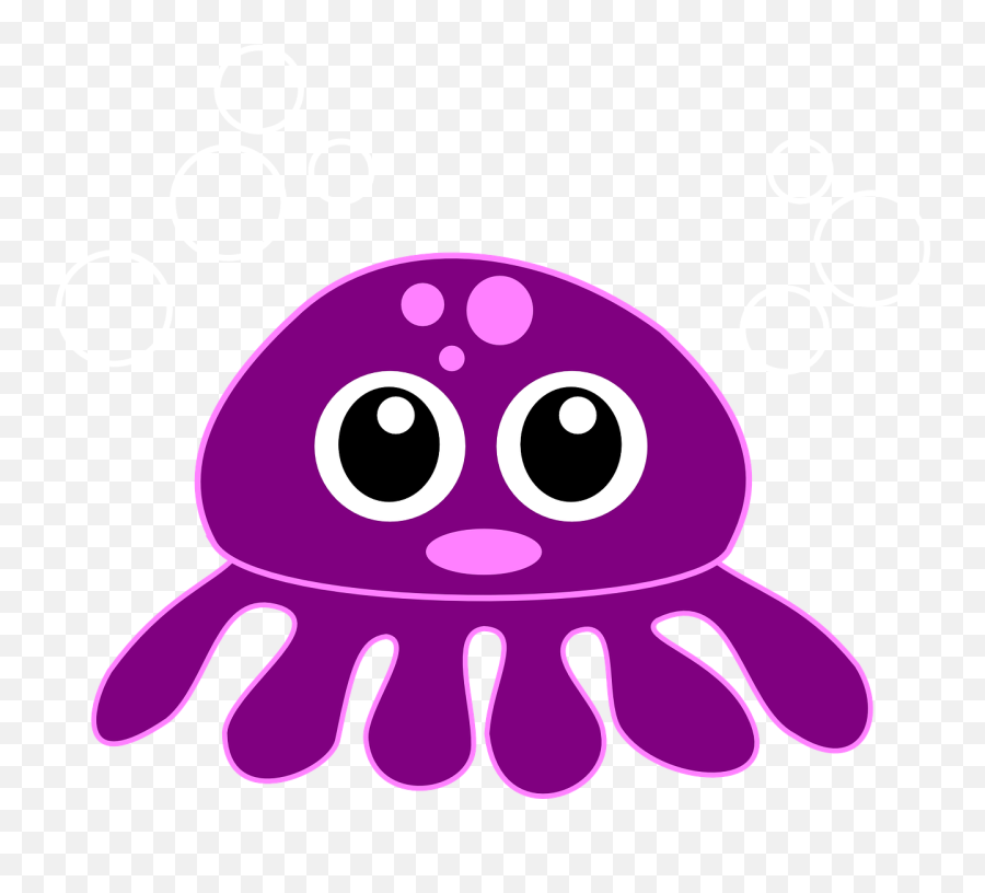 Octopus Kraken Purple - Cartoon Octopus Png,Kraken Png