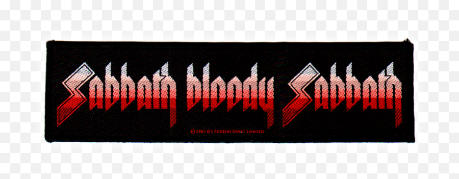 Download Bloody Sabbath Black - Black Sabbath Patch Png,Black Sabbath Logo Png