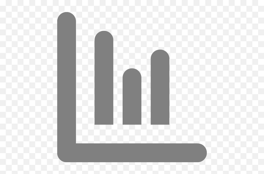 Gray Line Chart Icon - Chart Icon Black Png,Grey Line Png