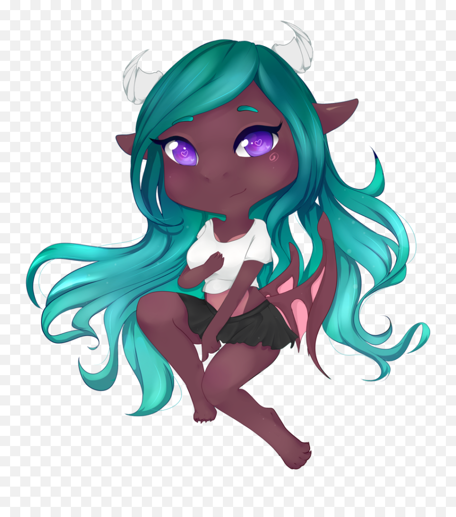 Chibi Nami By Foxie45 - Fur Affinity Dot Net Supernatural Creature Png,Nami Transparent