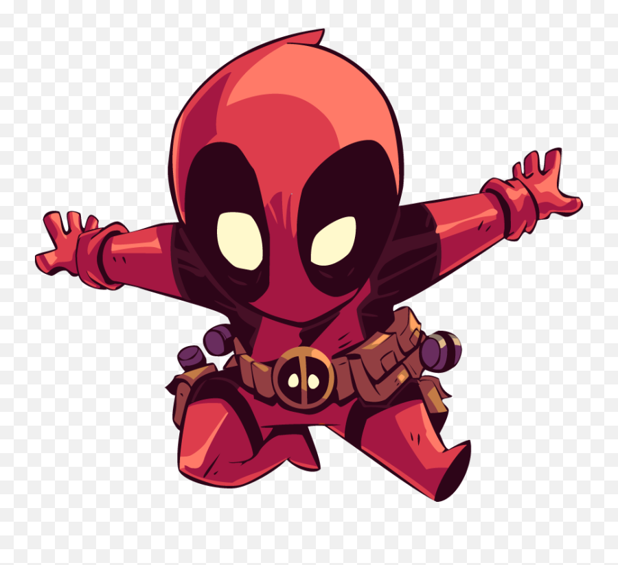 Deadpool Png - Deadpool Chibi,Deadpool Comic Png