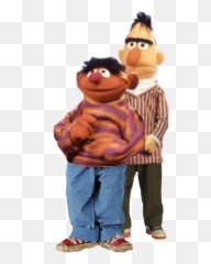 Oscar The Sticker By Ethan Shaw - Sesame Street Bert And Ernie png