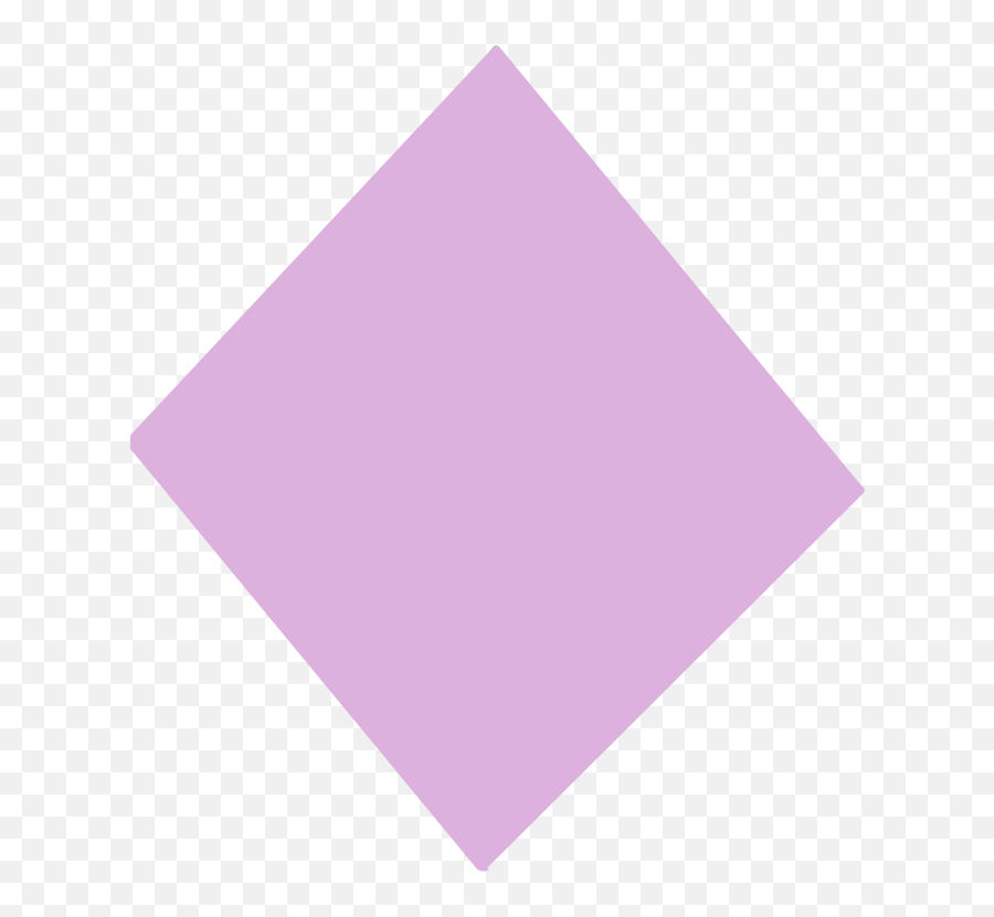 Diamond Pink - Transparent Purple Diamond Shape Png,Diamond Png Shape