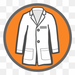 Cropped - Labcoatpuck512png U2013 The White Lab Coat Long Sleeve,Lab Coat Png