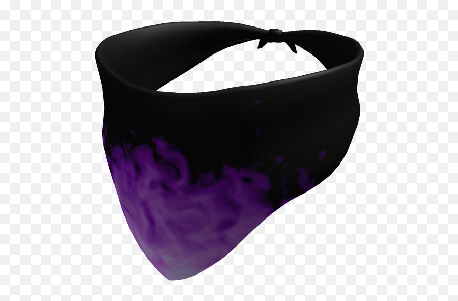 Purple Flames Bandana - Purple Flames Bandana Roblox Png,Purple Flames Png