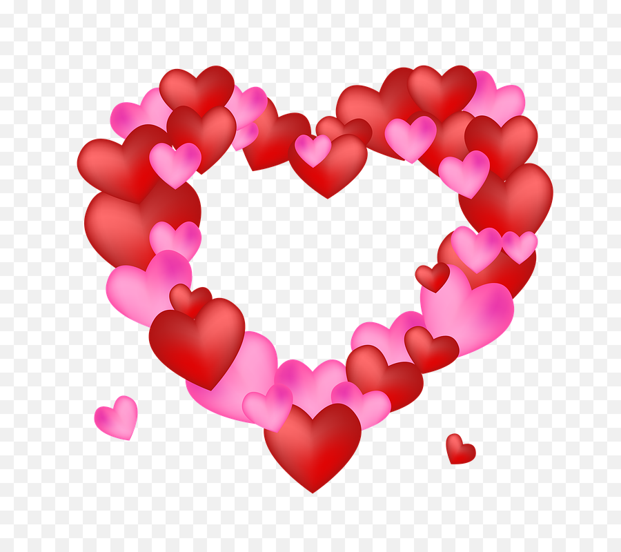 Heart Transparent - Free Image On Pixabay Transparent Background Heart Frame Png,Transparent Hearts