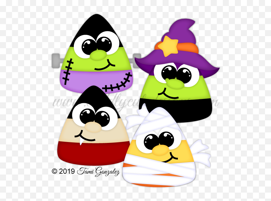 Candy Corn Spookies - Clip Art Png,Candy Corn Png