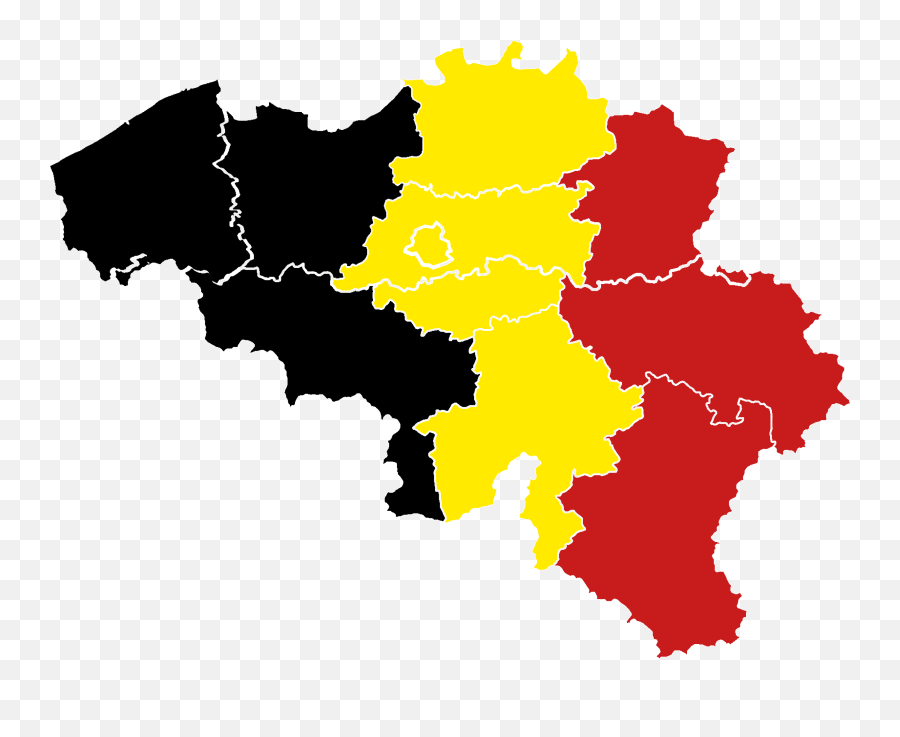 Belgium Flag Map Transparent Png - Belgium Map Png,Belgium Flag Png