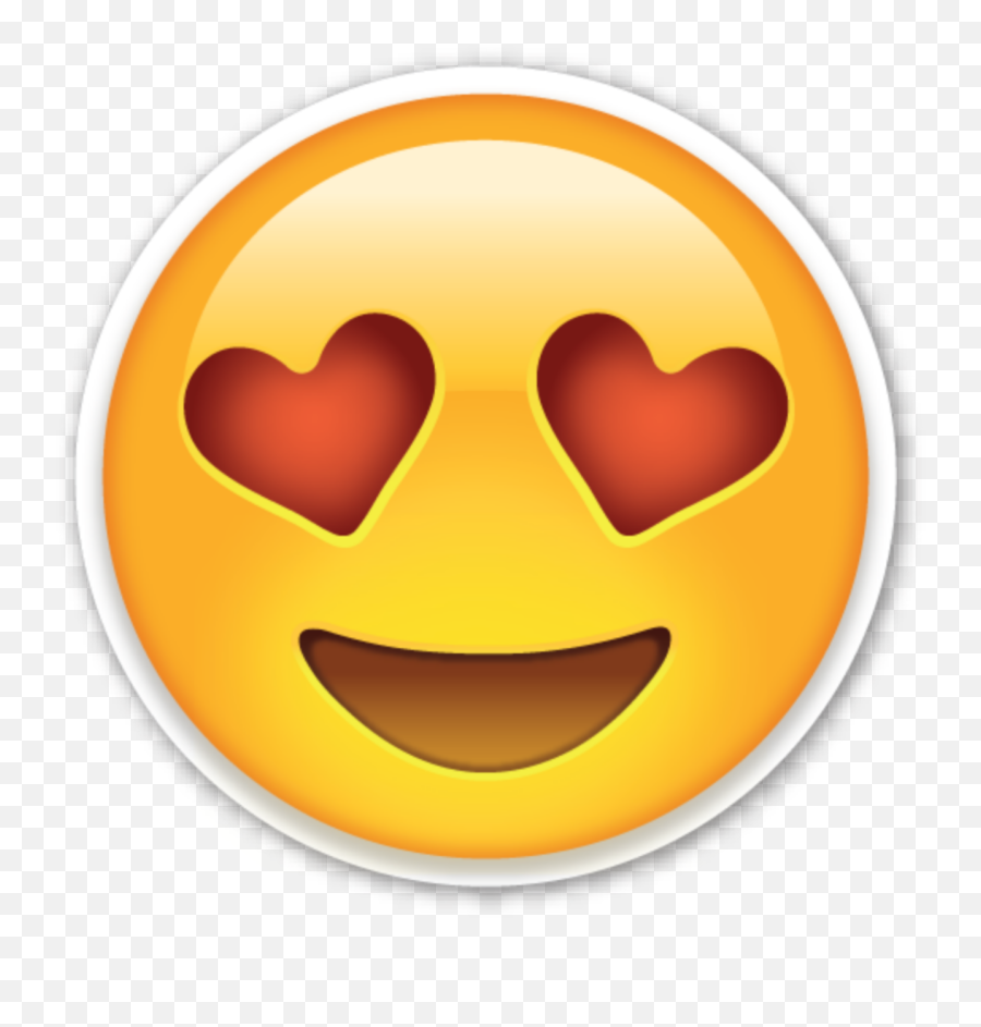 15 Popular Emojis - Heart Eyes Emoji Sticker Png,Crown Icon In Yahoo Messenger
