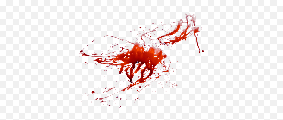 Blood Hand Transparent Png - Blood Splatter Clear Background,Blood Hand Png
