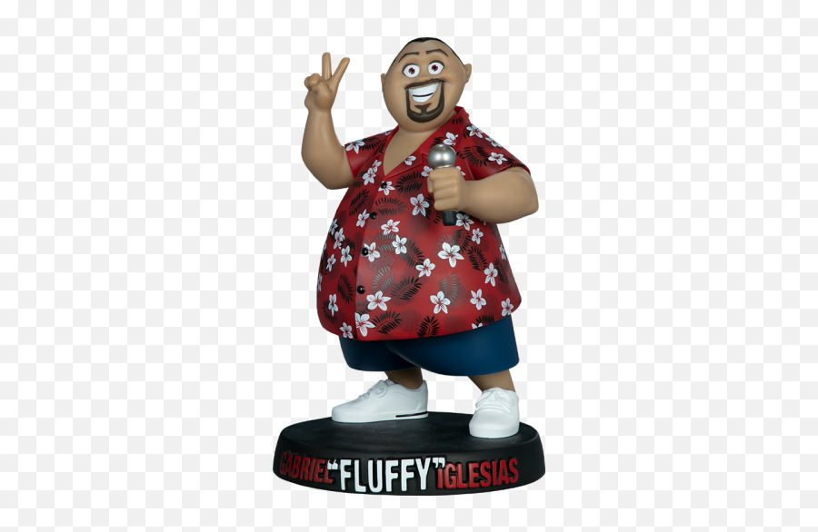 The Gabriel Fluffy Iglesias Designer Toy By Unruly Industries - Gabriel Iglesias Doll Png,Gabriel Icon