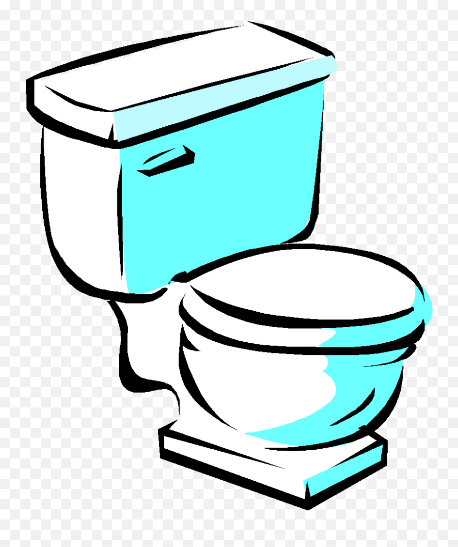 Bathroom Clip Black And White Png Files - Toilet Clipart,Bathroom Png