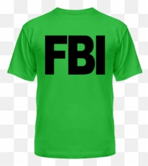 Fbi Shirt Png - Active
