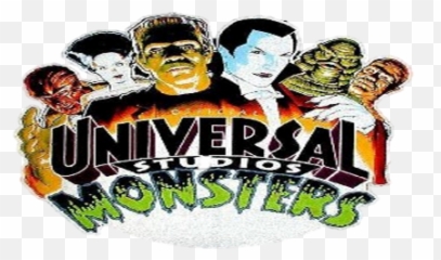 A History Of The Official Universal Classic Monsters Logos - Universal Monsters Logo Png,Frito Lay Logo
