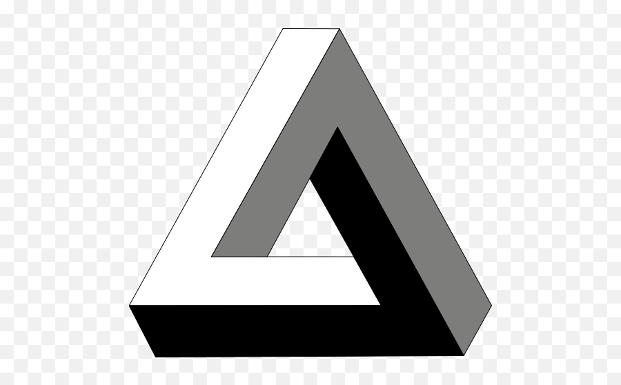 Penrose Triangle Png 4 Image - Tribhuj Png,Triangle Png