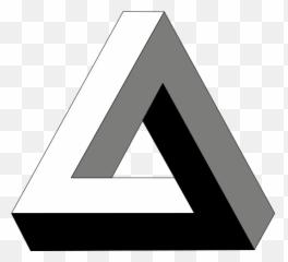 Penrose Triangle Png 4 Image - Tribhuj Png,Triangle Png