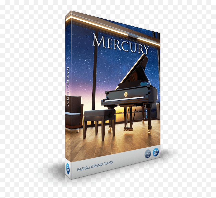 Mercury - Iconic Fazioli Grand Piano Kontakt Instrument Wavesfactory Mercury V1 Kontakt Png,Grand Piano Png