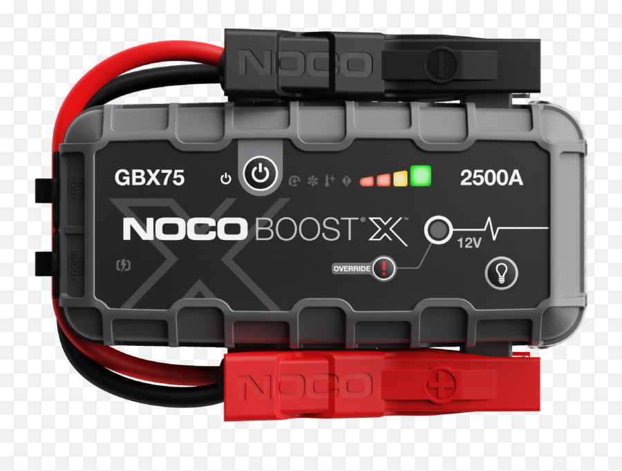 Noco - 2500a Lithium Jump Starter Gbx75 Noco Boost Png,Red X Over Charging Icon