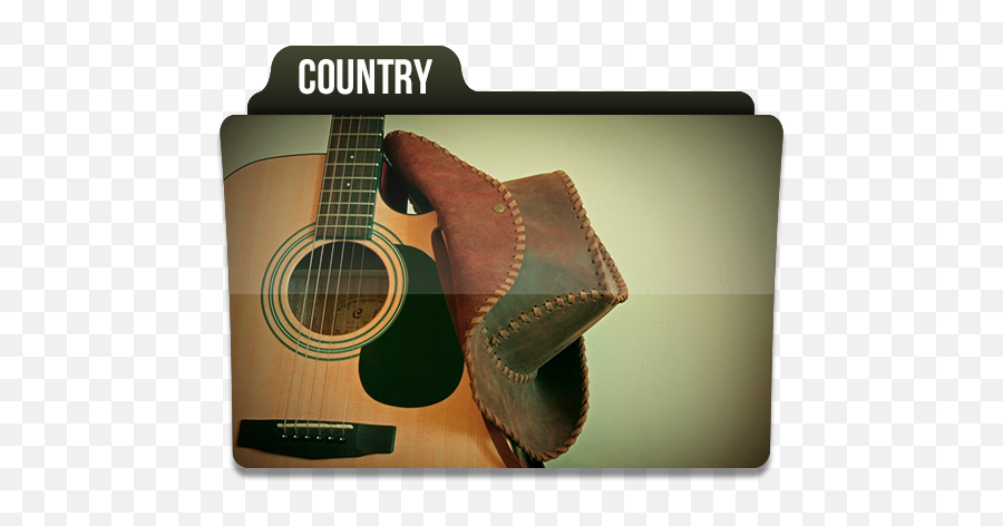 Folders 1 Free Icon Of Music Folder Icons - Guitar Folder Icon Png,Country Music Png