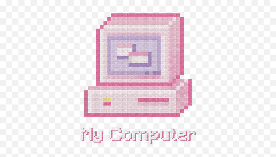 My Computer Icon - Pink Pixel Art Vaporwave Aesthetic Earth Pixel Png,This Pc Icon