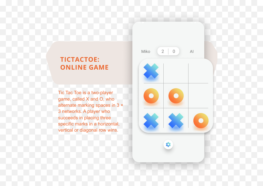Tictactoe Online Simple U0026 Minimal Game - Smartphone Png,Tic Tac Toe Icon File