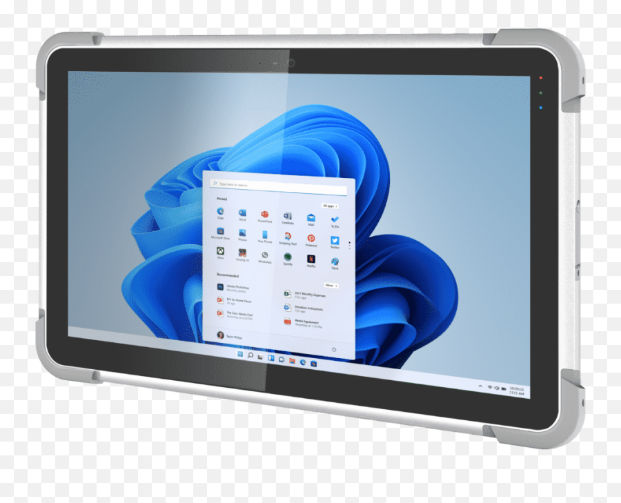 Md - 150 156 Rugged Medical Grade Windows Tablet Pc 11th Fluent Design Windows 11 Png,How Big Is A Windows Icon