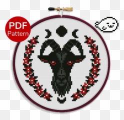 Black Goat - Cross Stitch Pattern Rosie The Riveter png