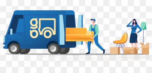 Quick Delivery Furniture Bath Store New - Van Movers Service png