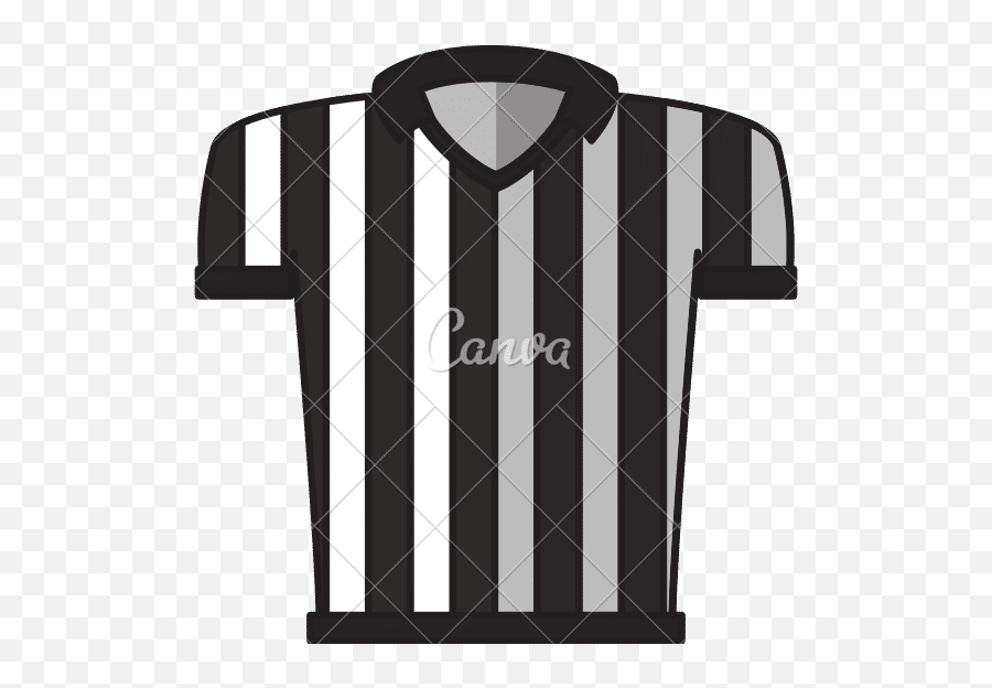 Referee Shirt Uniform Icon - Canva Png,Referee Icon