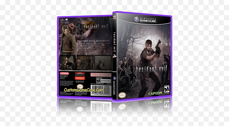 Resident Evil Zero - Nintendo Gamecube Gc Empty Custom Legend Of Zelda Edition Png,Resident Evil 4 Icon