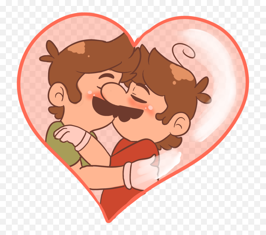 Love - Cartoon Png,Mario And Luigi Transparent