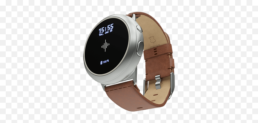 Shop Core - Soundbrenner Core Steel Watch Png,How To Change The Clock On Fitbit Alta When No Gear Icon