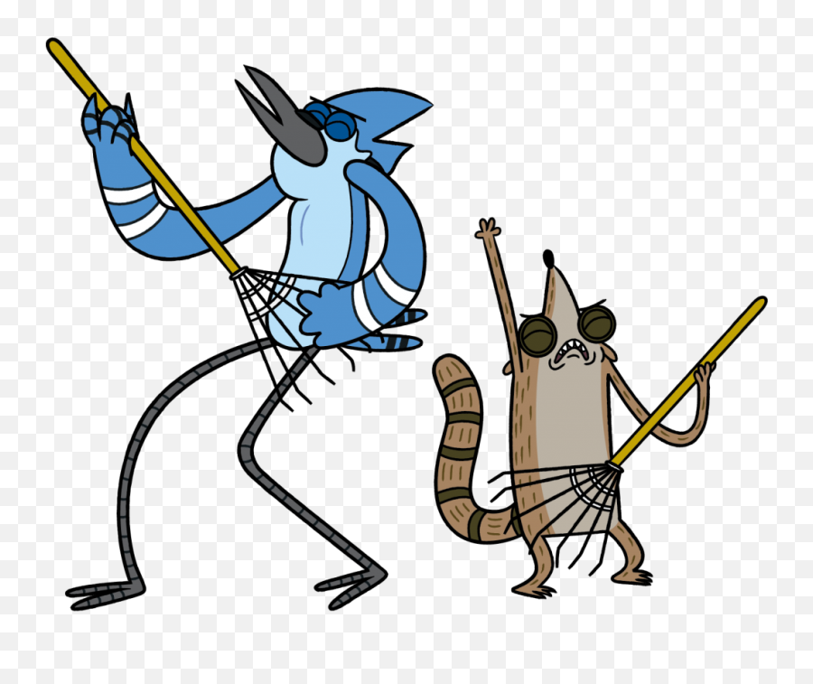 Check Out This Transparent Regular Show Mordecai And Rigby Png Guitar