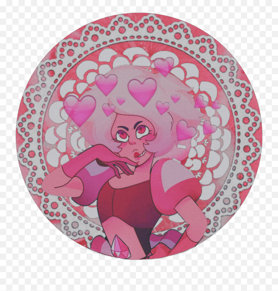 Pfp Sticker Pinkdiamond 308435040010211 By Amangledmess Png Pink Discord Icon