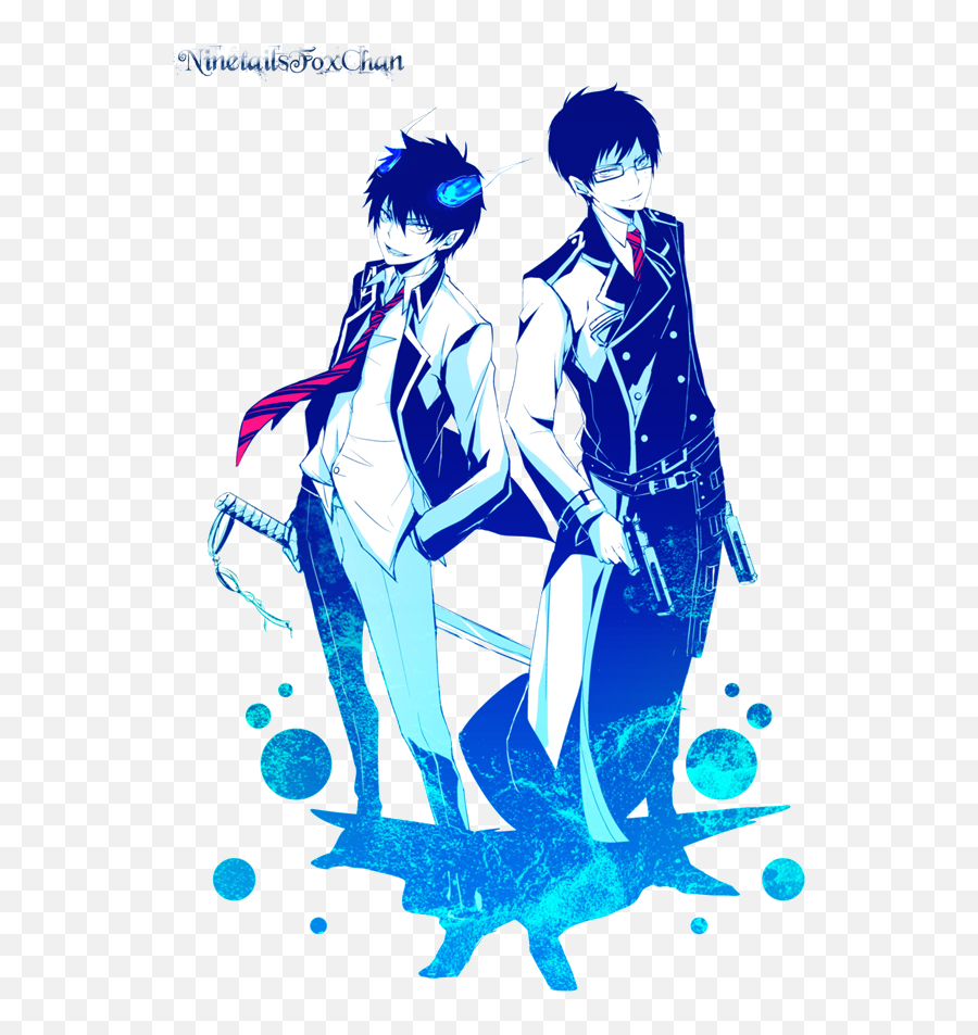 Blue Exorcist Yukio Okumura And Rin Anime 1160879 Png Icon