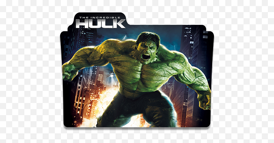 The Incredible Hulk Folder Icon By Iamanneme - Incredible Hulk Original Motion Picture Soundtrack Png,The Incredible Hulk Logo